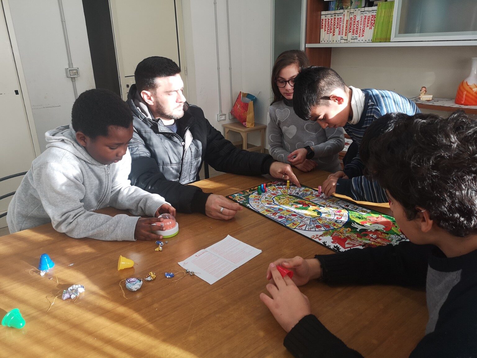 Un momento vissuto dai bambini della Casa di Accoglienza durante l’anno