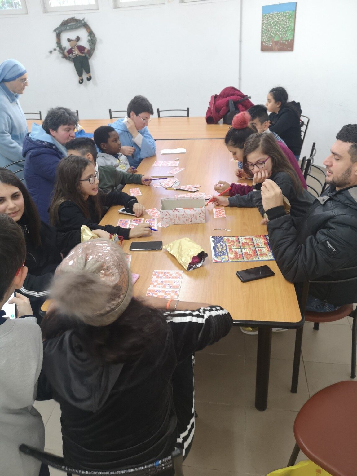 Un momento vissuto dai bambini della Casa di Accoglienza durante l’anno