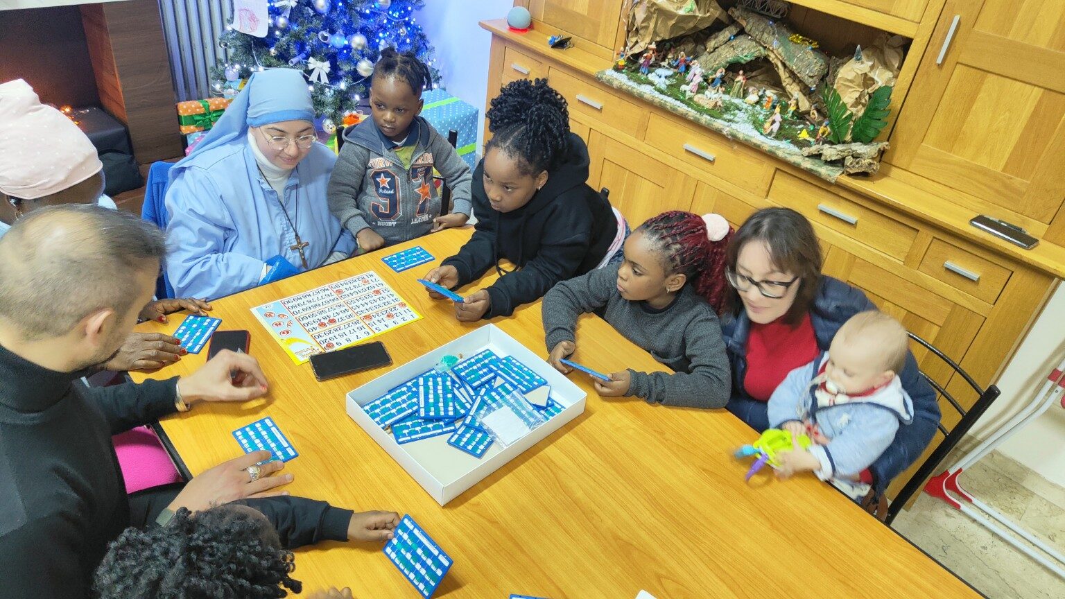 Un momento vissuto dai bambini della Casa di Accoglienza durante l’anno
